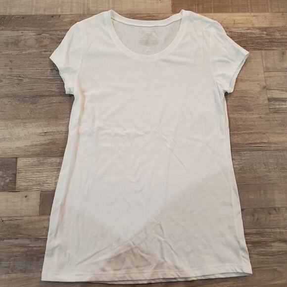 No boundaries large womens white basic tee - Picture 1 of 5